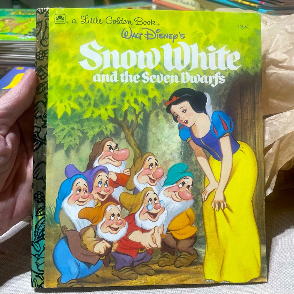 Vintage A Little Golden Book Snow White and the Seven Dwarves